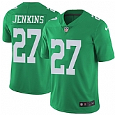 Nike Men & Women & Youth Eagles 27 Malcolm Jenkins Green Color Rush Limited Jersey,baseball caps,new era cap wholesale,wholesale hats